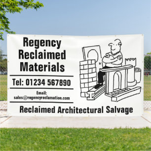 Architectonisch Sloopmateriaal Hergebruik Spandoek