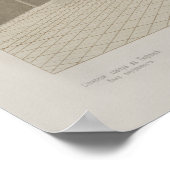 architectonisch trekkathedraal binnenland poster (Hoek)