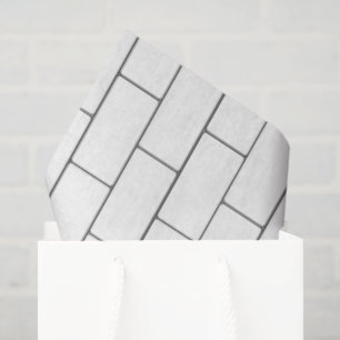 Architectonische bakstenen Artisan Modern Multiuse Tissuepapier