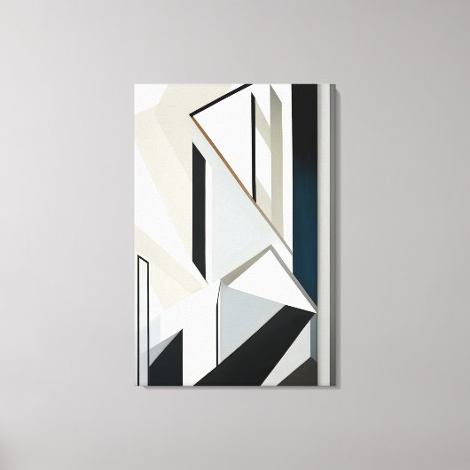 Architectonische balans canvas afdruk (Voorkant)