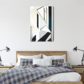 Architectonische balans canvas afdruk (Insitu (Slaapkamer))