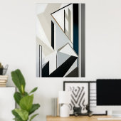 Architectonische Balans Poster (Thuiskantoor)