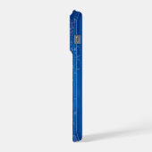 Architectonische Blauwdruk Huis Plattegrond Ontwer iPhone Hoesje (Linkerkant)