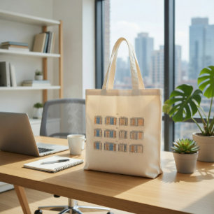 Architectonische Bouwtekening Boodschappentas Tote Bag