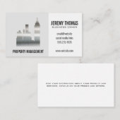 Architectonische constructie Metalen gebouw Visitekaartje (Voorkant / Achterkant)