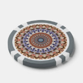 Architectonische Mandala Poker Chips (Enkel)