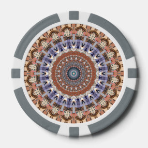 Architectonische Mandala Poker Chips