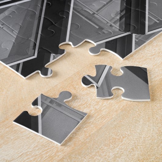 Architectonische puzzel (Zijkant)