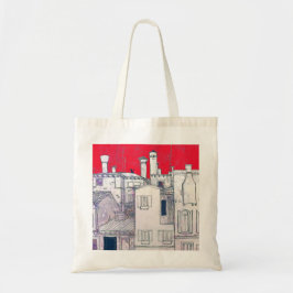 architectonische schets tote bag