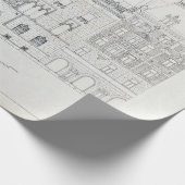  architectonische tekeningen van Hallwyl House Cadeaupapier (Hoek)