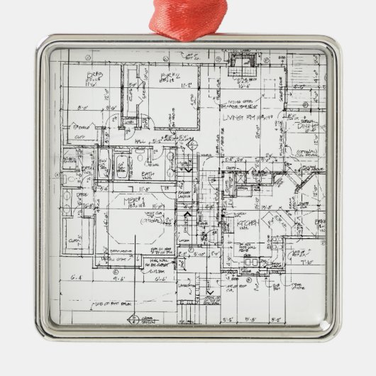 Architects Alles! Metalen Ornament (Voorkant)