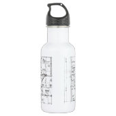 Architects Alles! Waterfles (Achterkant)