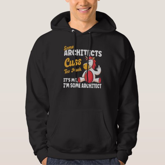 Architects Curse Architect Humor Architecture Stud Hoodie (Voorkant)