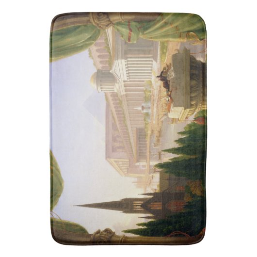 Architect's Dream (door Thomas Cole) Badmat (Voorkant Verticaal)