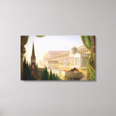Architect's Dream (door Thomas Cole) Canvas Afdruk (Voorkant)