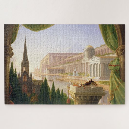 Architect's Dream (door Thomas Cole) Legpuzzel (Horizontaal)