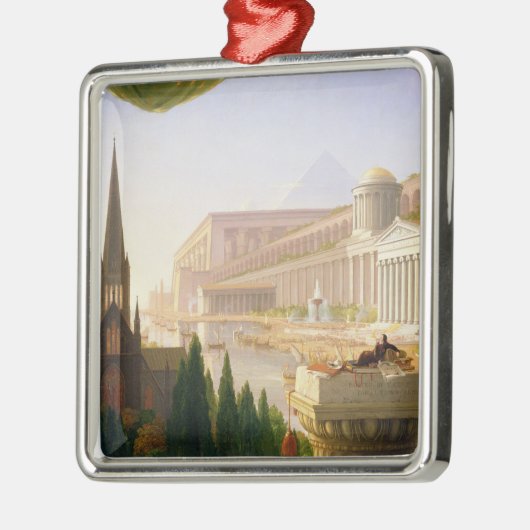 Architect's Dream (door Thomas Cole) Metalen Ornament (Links)