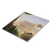 Architect's Dream (door Thomas Cole) Tegeltje (Zijkant)