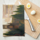 Architect's Dream (door Thomas Cole) Theedoek (Quarter Fold)