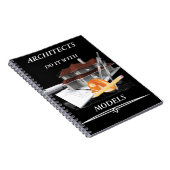 ARCHITECTS NOTEBOOK. NOTITIEBOEK (Rechterzijde)