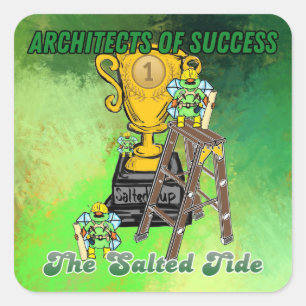 Architects of Success 2024 gezouten Champs Sticker