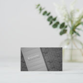 Architecturaal Abstract Visitekaartje (Staand voorkant)