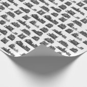 Architecturaal cadeautje cadeaupapier (Hoek)