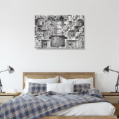 architecturaal canvas afdruk (Insitu (Slaapkamer))