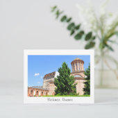 Architecturaal detail van de oude Roemeense kerk Briefkaart (Staand voorkant)