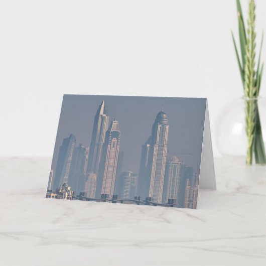 Architecturaal Dubai Kaart (Voorkant)