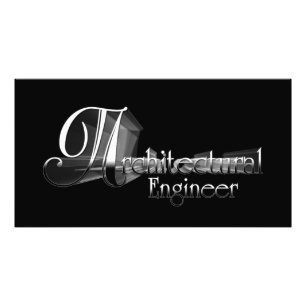 Architecturaal Engineer Typografie Artwork Foto Afdruk