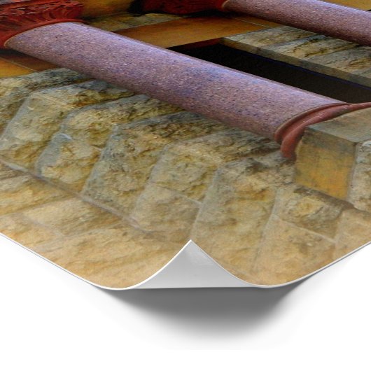 Architecturaal gebouw Fotografische kunst Afdrukke Poster (Hoek)