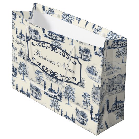 Architecturaal gereedschap Vastgoed Groot Cadeauzakje (Voorkant Gekanteld)