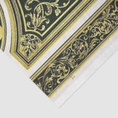 Architecturaal goud- en zwart ontkoppelpapier tissuepapier (Detail)