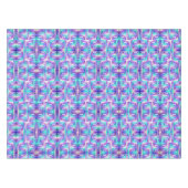 Architecturaal labyrint met Aqua Green en Paars Tafelkleed (Voorkant (Horizontaal))