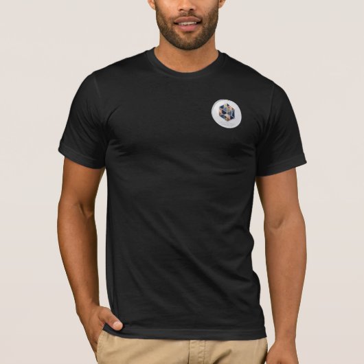 Architecturaal Minimalisme | Premium Geometrisch Z T-shirt (Voorkant)