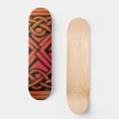 Architecturaal motif-skateboard persoonlijk skateboard (Voorkant)