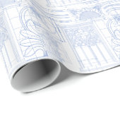 Architecturaal overzicht cadeaupapier (Rol Hoek)