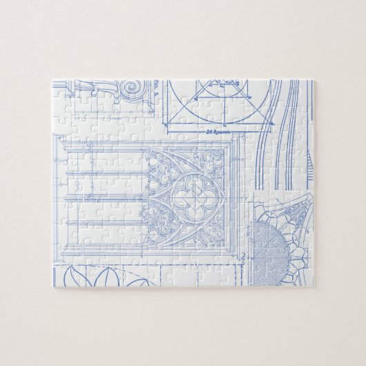 Architecturaal overzicht legpuzzel (Horizontaal)