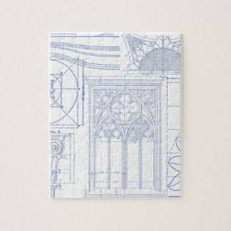 Architecturaal overzicht legpuzzel