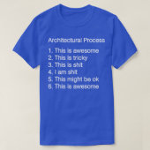 Architecturaal proces t-shirt (Design voorkant)