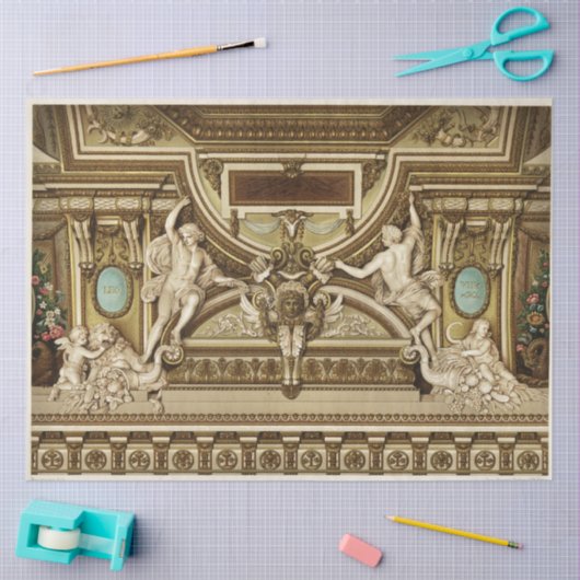 Architecturaal Romein Vrijgave Tissuepapier (Craft)