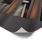 architecturaal spinnenweb poster (Hoek)