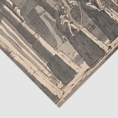 Architecturaal tekening oud Rome-ontledingspapier Tissuepapier (Detail)