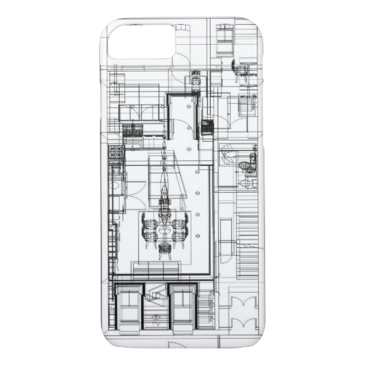 architecturaal werkplan Case-Mate iPhone case (Achterkant)