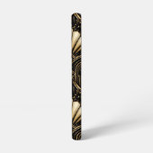 Architectural Art Deco | Black Gold Luxe -  Samsung Galaxy Hoesje (Linkerkant)
