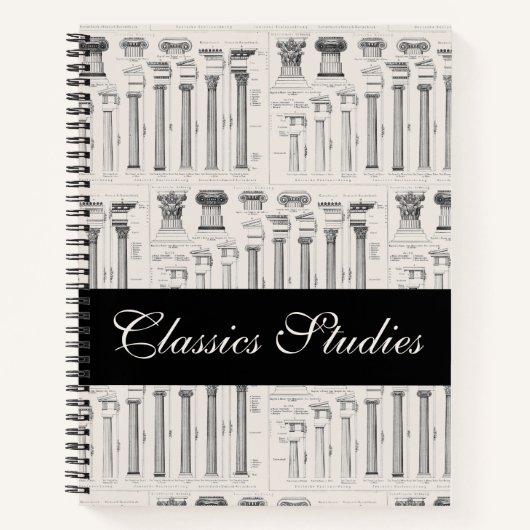 Architectural Drawing Classics Studies op maat Notitieboek (Voorkant)