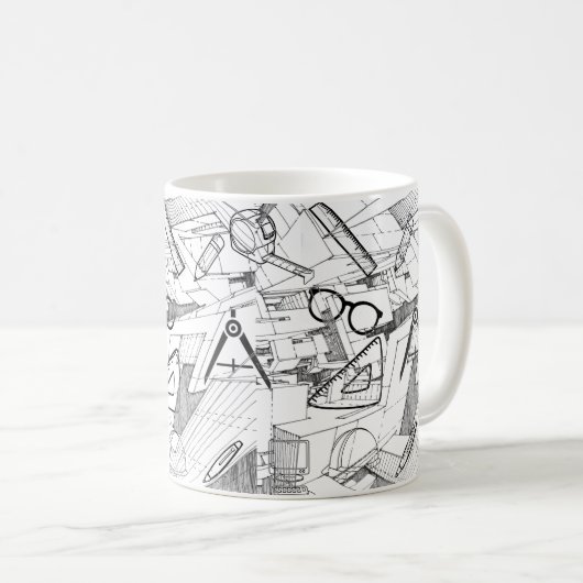 architectural mug koffiemok (Voorkant rechts)