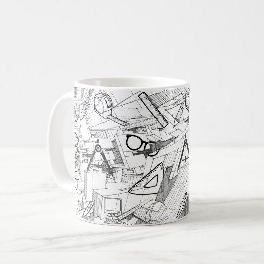 architectural mug koffiemok (Voorkant links)