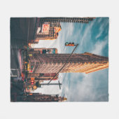 ARCHITECTURAL PHOTOGRAPHY OF BROWN BUILDING FLEECE DEKEN (Voorkant (Horizontaal))